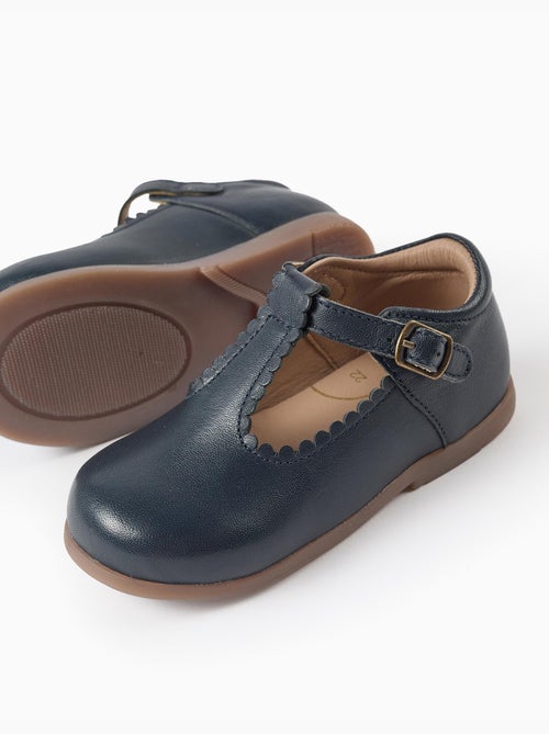 Scarpe mary jane in pelle - Kiabi