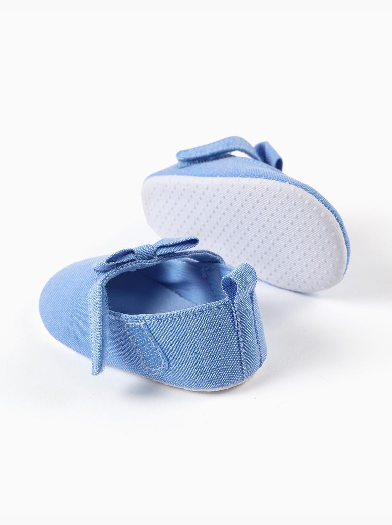 Scarpe mary jane in tela con fiocco Blu - Kiabi