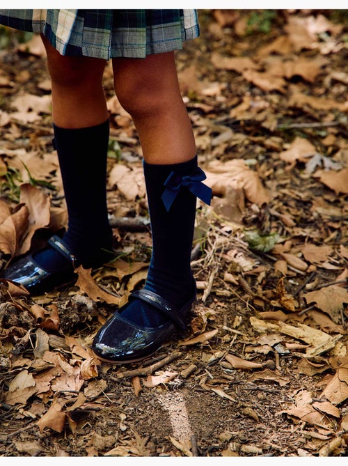 Scarpe mary jane verniciate con chiusura a strappo - Kiabi