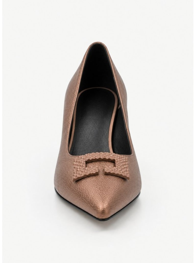 Scarpe materiale sintetico montevita Dorato/Oro - Kiabi
