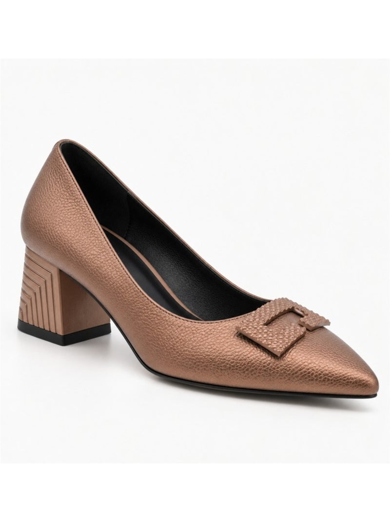 Scarpe materiale sintetico montevita Dorato/Oro - Kiabi