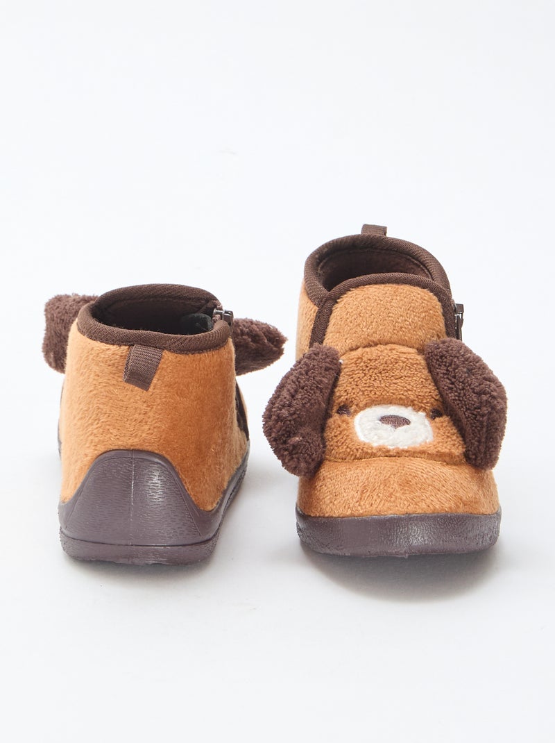 Scarpe morbide da barca Marrone - Kiabi