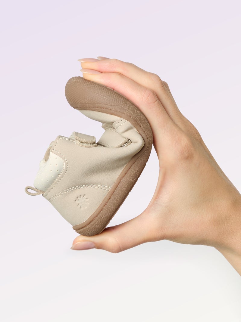 Scarpe motricità 3 'primi passi' - Kitchoun Beige - Kiabi