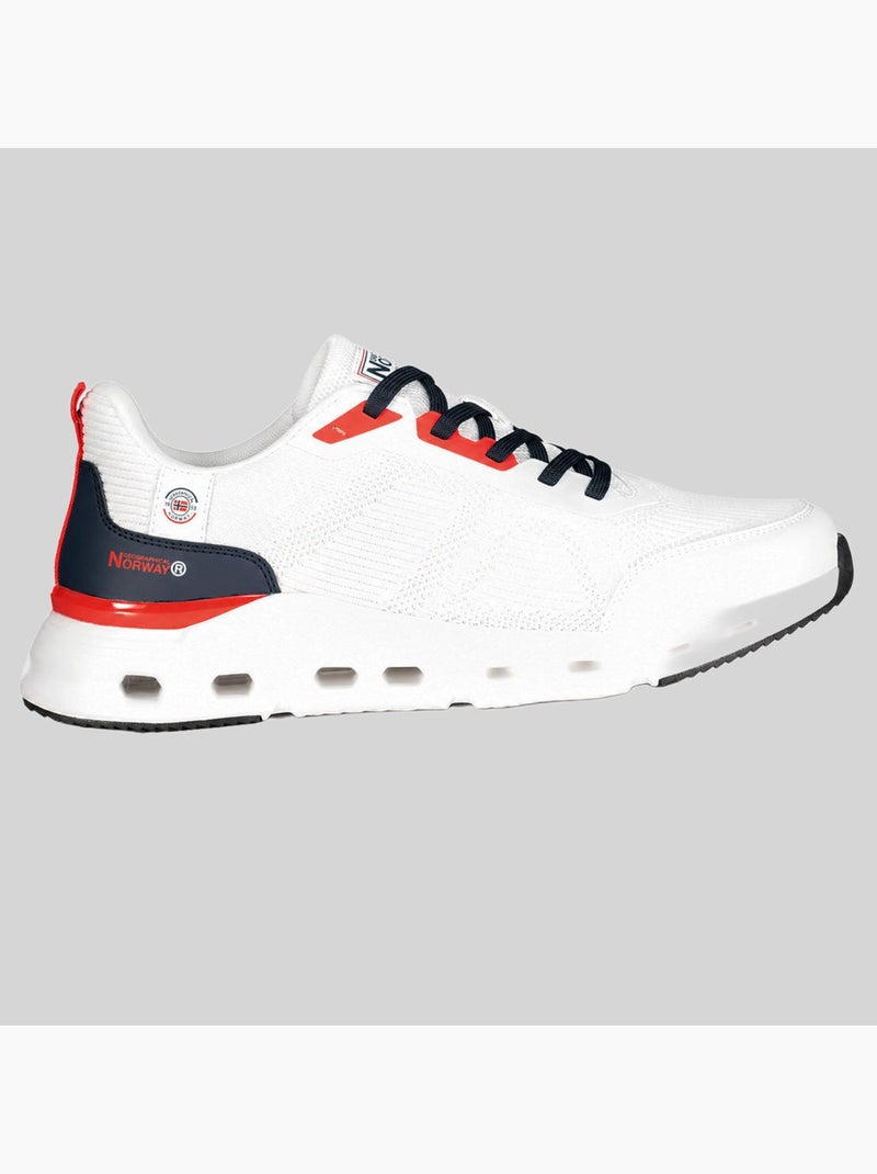 Scarpe osman – geographical norway Bianco/Marina - Kiabi