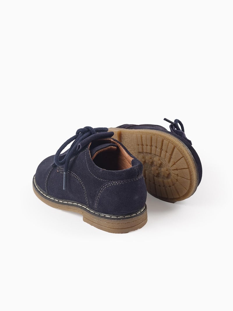 Scarpe per bambini in camoscio Blu scuro - Kiabi