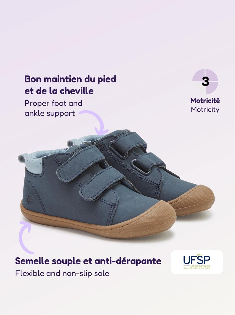 Scarpe per la motricità 3 'Primi passi' - Kitchoun Blu - Kiabi