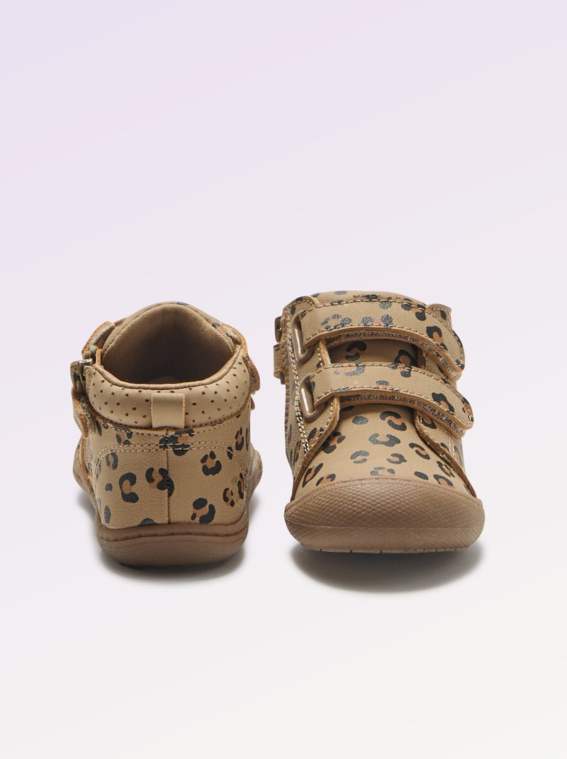 Scarpe per la motricità 3 'Primi passi' - Kitchoun Marrone - Kiabi
