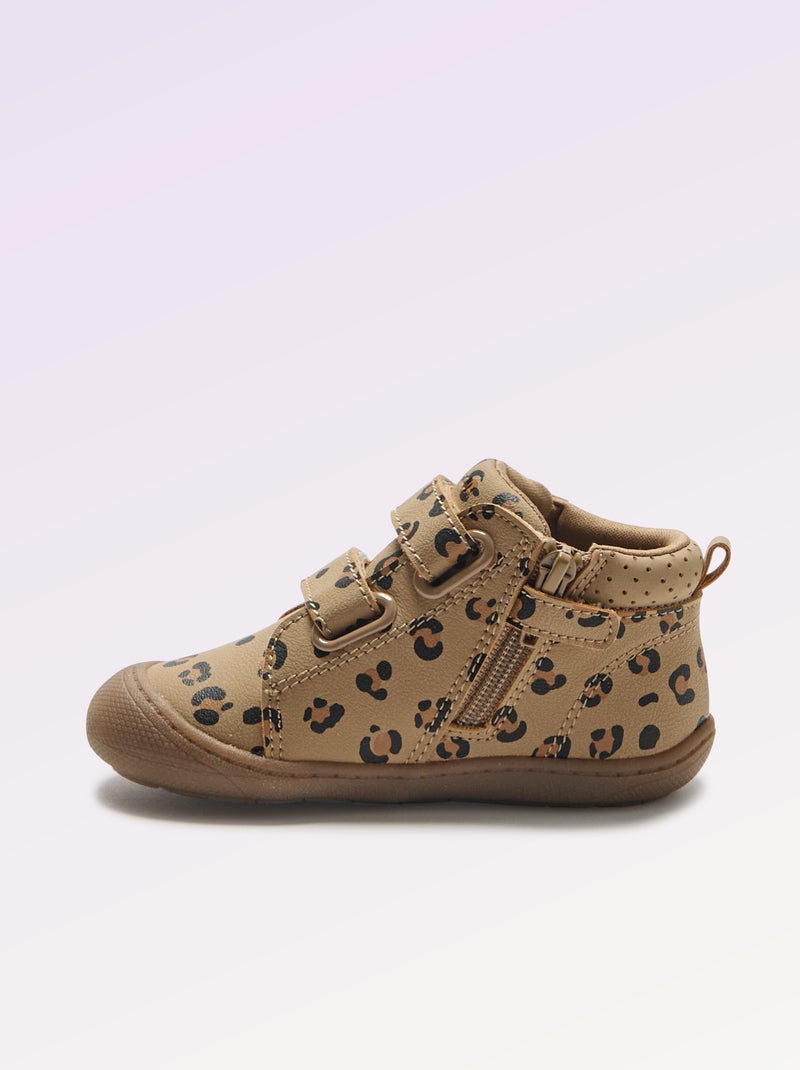 Scarpe per la motricità 3 'Primi passi' - Kitchoun Marrone - Kiabi