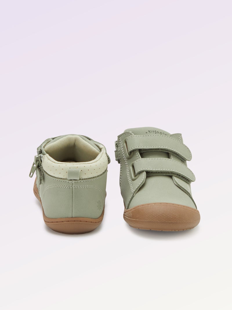 Scarpe per la motricità 3 'Primi passi' - Kitchoun Verde - Kiabi
