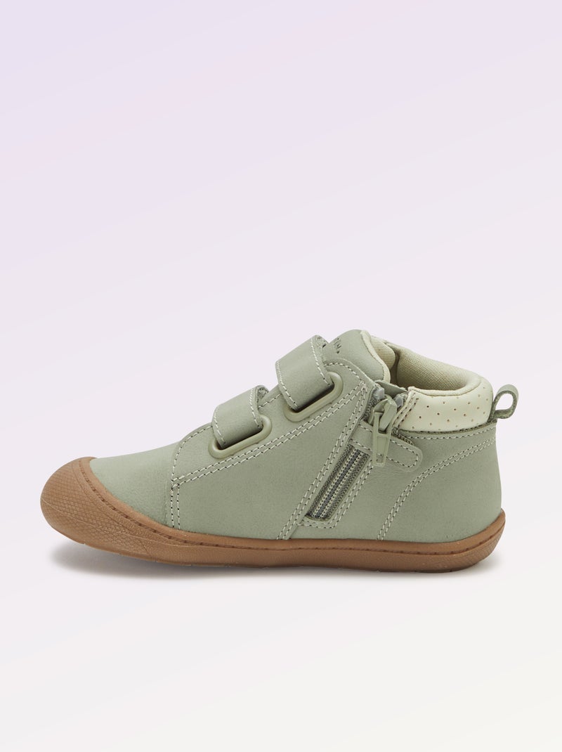 Scarpe per la motricità 3 'Primi passi' - Kitchoun Verde - Kiabi