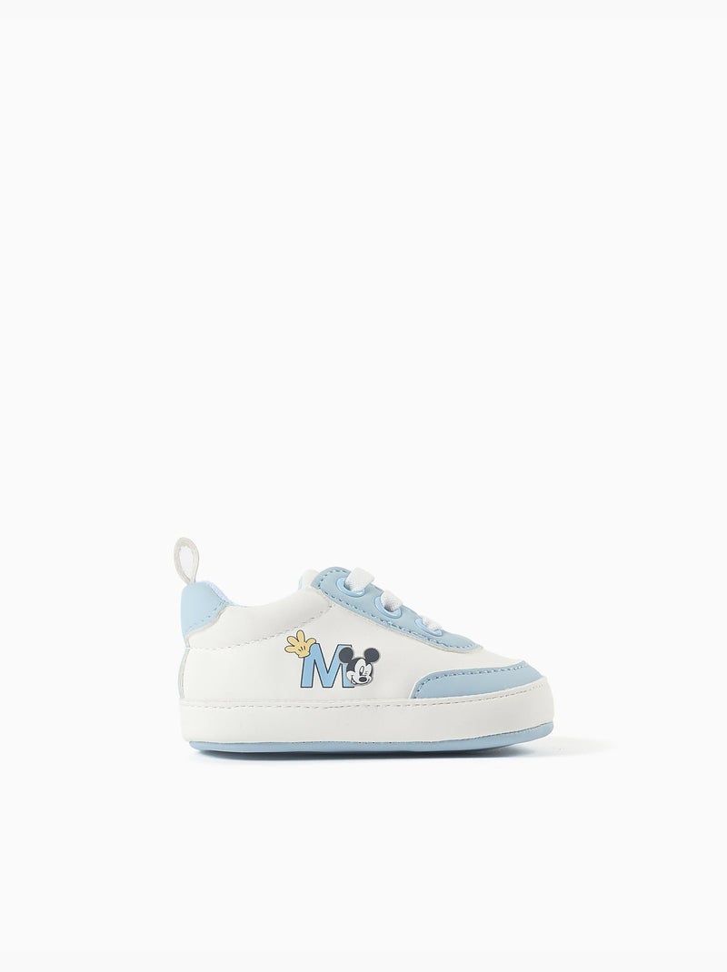 Scarpe pre-walker con stampa Mickey Blu chiaro - Kiabi