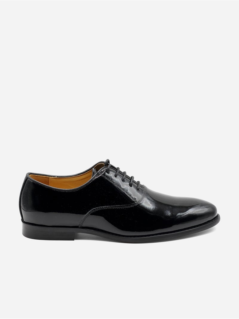 Scarpe Richelieu con finitura lucida - Bill Tornade Nero - Kiabi