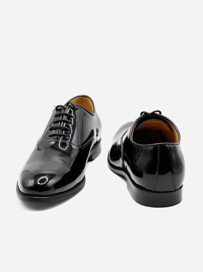 Scarpe Richelieu con finitura lucida - Bill Tornade Nero - Kiabi