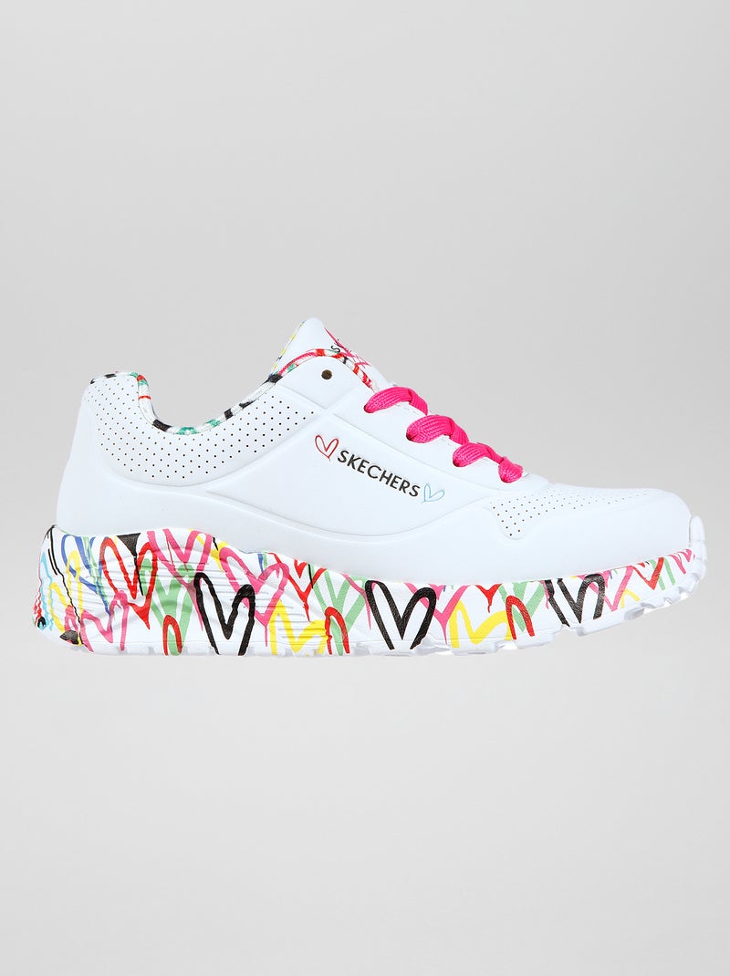 Scarpe 'Skechers Street Uno Lite - Lovely Luv' bianco - Kiabi