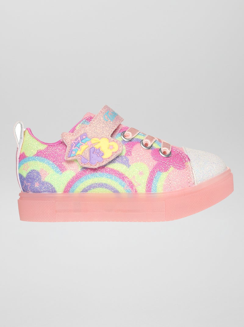 Scarpe 'Skechers Twinkle Sparks Ice 2.0 - Shimmering Sky' ROSA - Kiabi