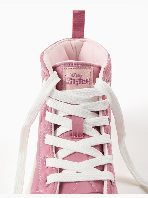 Scarpe sportive alte imbottite con stampa stitch - Kiabi