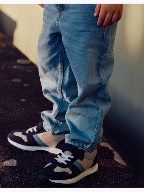 Scarpe sportive combinate con chiusura a strappo - Kiabi