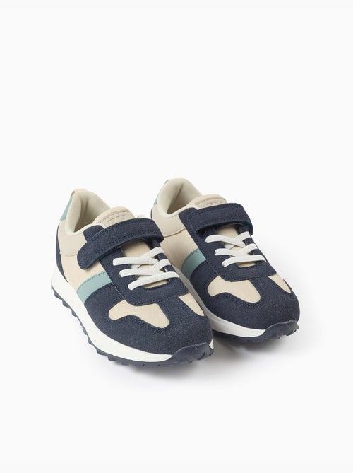 Scarpe sportive combinate con chiusura a strappo - Kiabi