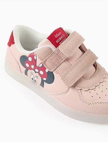 Scarpe sportive combinate con luci con minnie