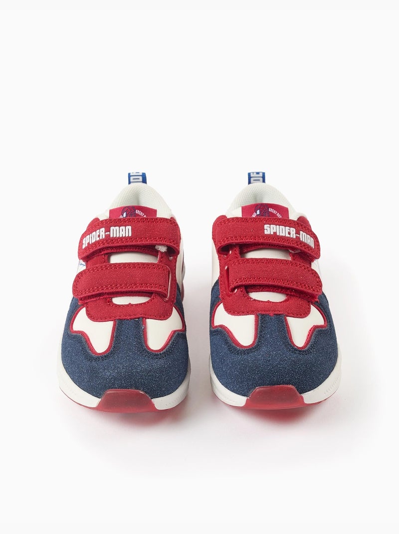 Scarpe sportive combinate con luci con spider-man Blu scuro - Kiabi