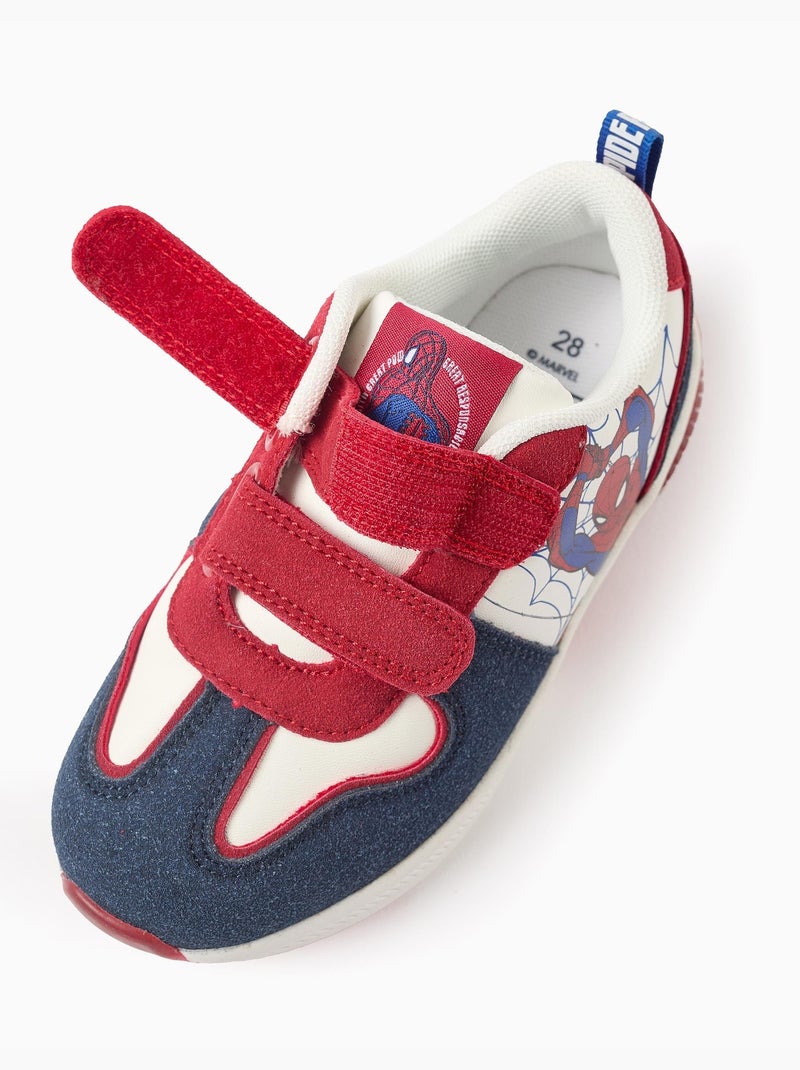 Scarpe sportive combinate con luci con spider-man Blu scuro - Kiabi