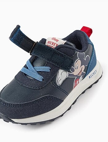 Scarpe sportive combinate con stampa mickey