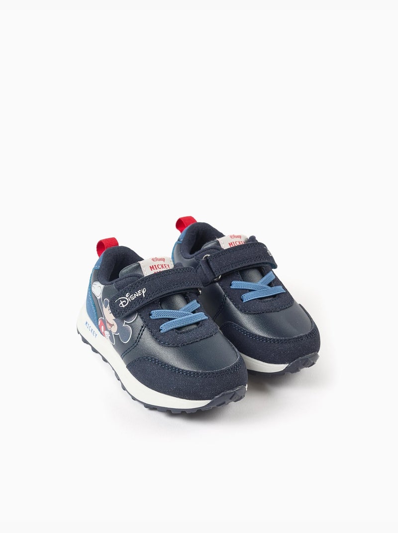 Scarpe sportive combinate con stampa mickey Blu scuro - Kiabi