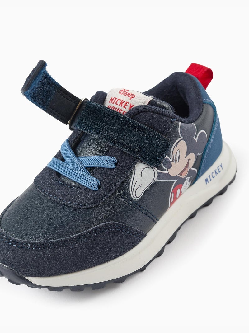 Scarpe sportive combinate con stampa mickey Blu scuro - Kiabi