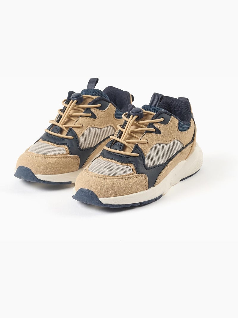 Scarpe sportive con lacci regolabili superlight runner Beige - Kiabi