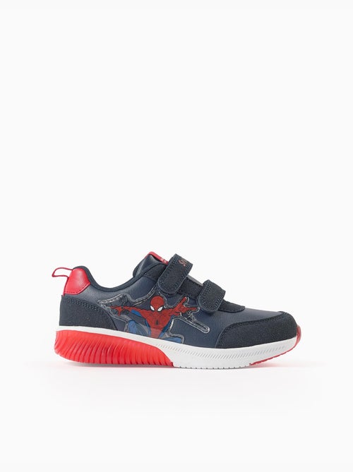 Scarpe sportive con luci e chiusura a strappo 'spiderman' - Kiabi