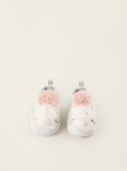 Scarpe sportive con pompon - Kiabi