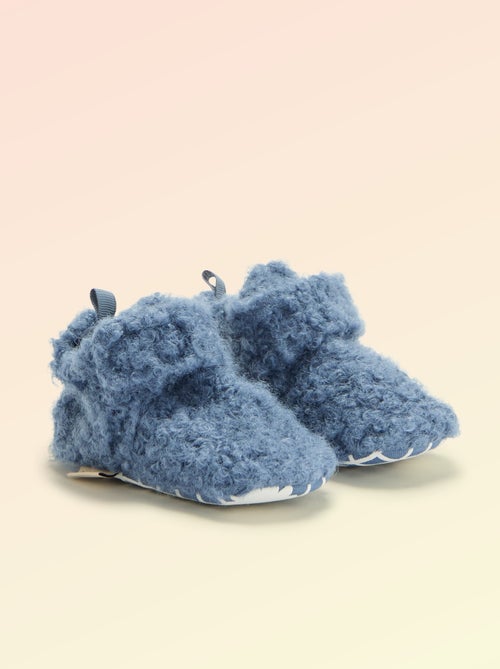 Scarpette alte effetto montone - 'Kitchoun' - Kiabi Scarpette alte effetto montone - 'Kitchoun' - Kiabi