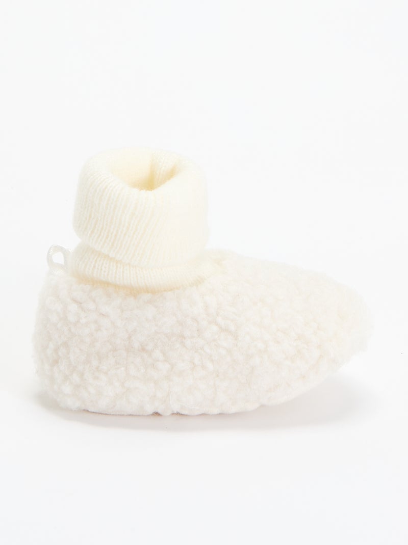 Scarpette foderate Bianco - Kiabi