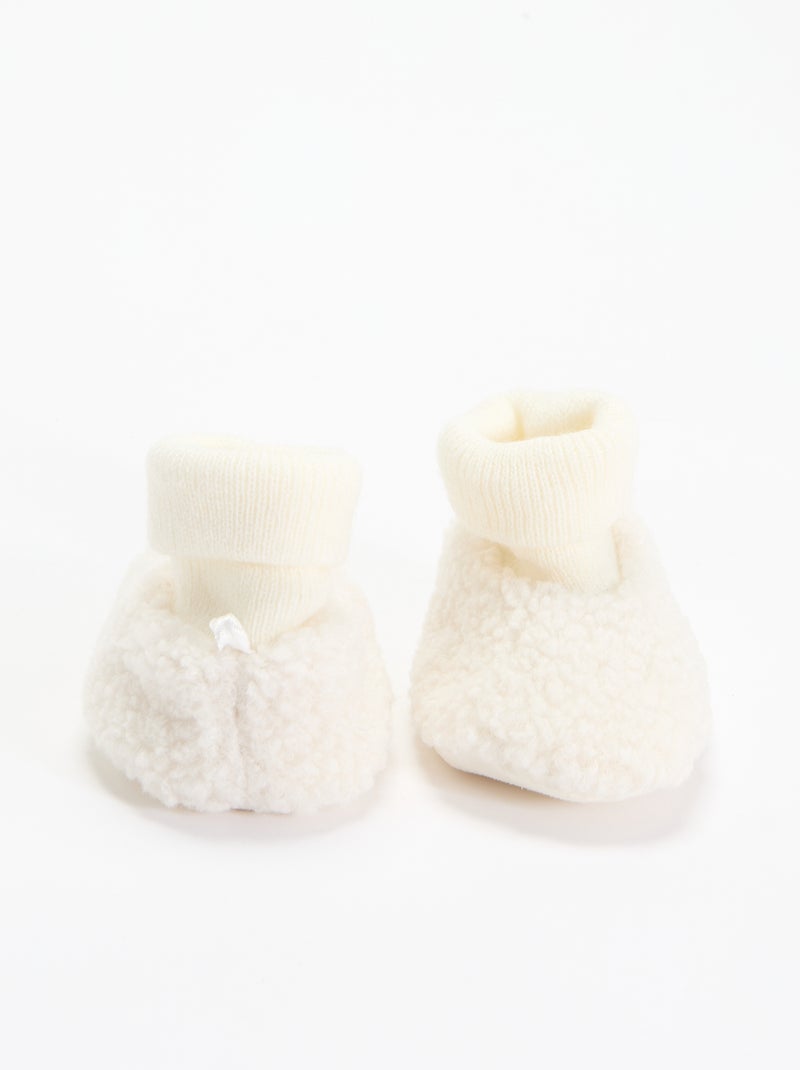 Scarpette foderate Bianco - Kiabi