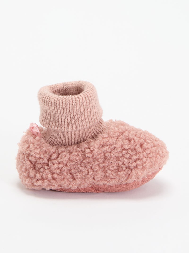 Scarpette foderate Rosa - Kiabi