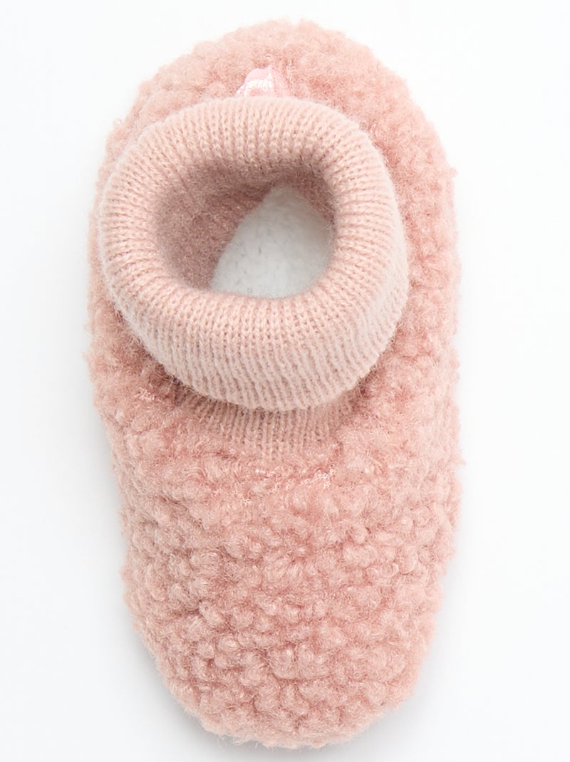 Scarpette foderate Rosa - Kiabi