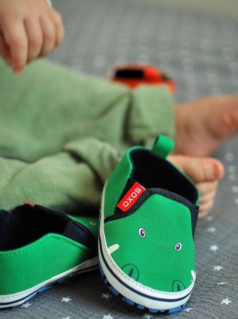 Scarpina per neonato | Soxo Verde - Kiabi