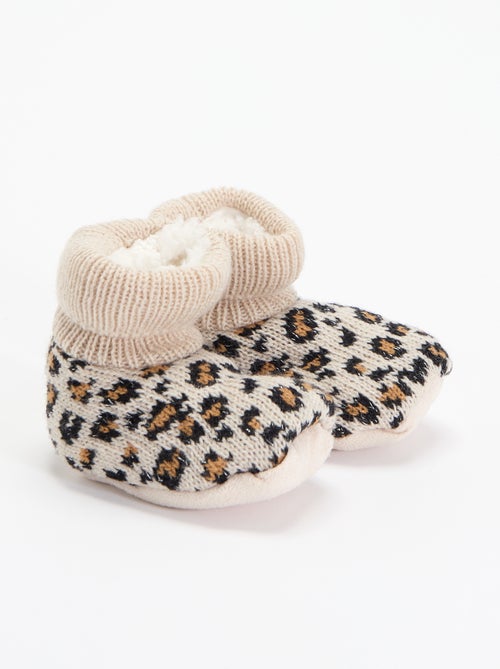 Scarpine imbottite con motivo - Kiabi Scarpine imbottite con motivo - Kiabi