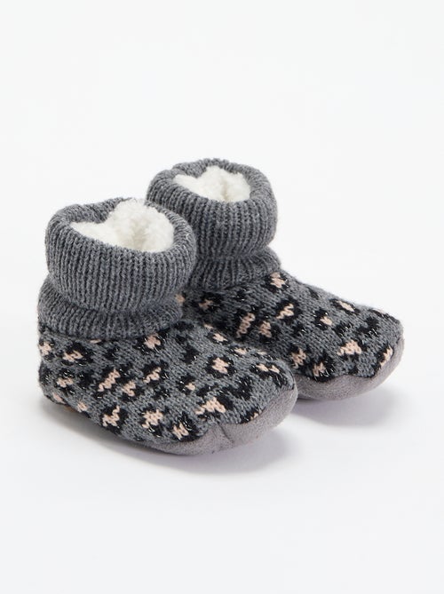 Scarpine imbottite con motivo - Kiabi Scarpine imbottite con motivo - Kiabi