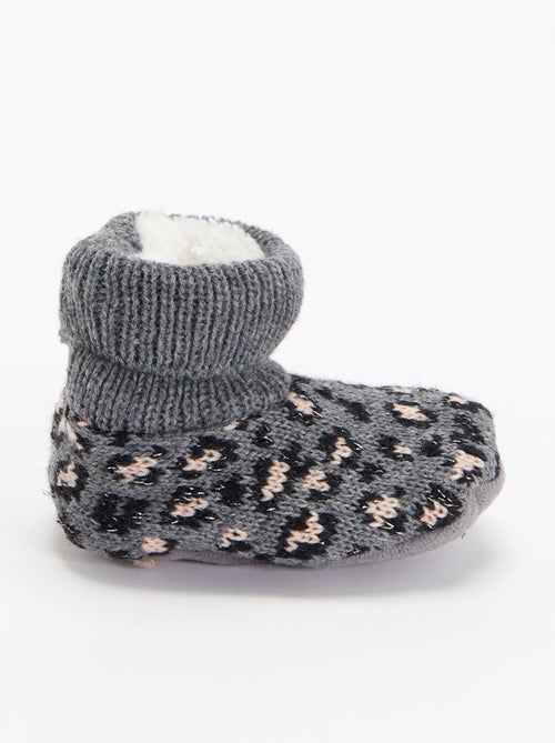 Scarpine imbottite con motivo - Kiabi Scarpine imbottite con motivo - Kiabi