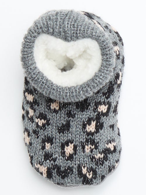 Scarpine imbottite con motivo - Kiabi Scarpine imbottite con motivo - Kiabi