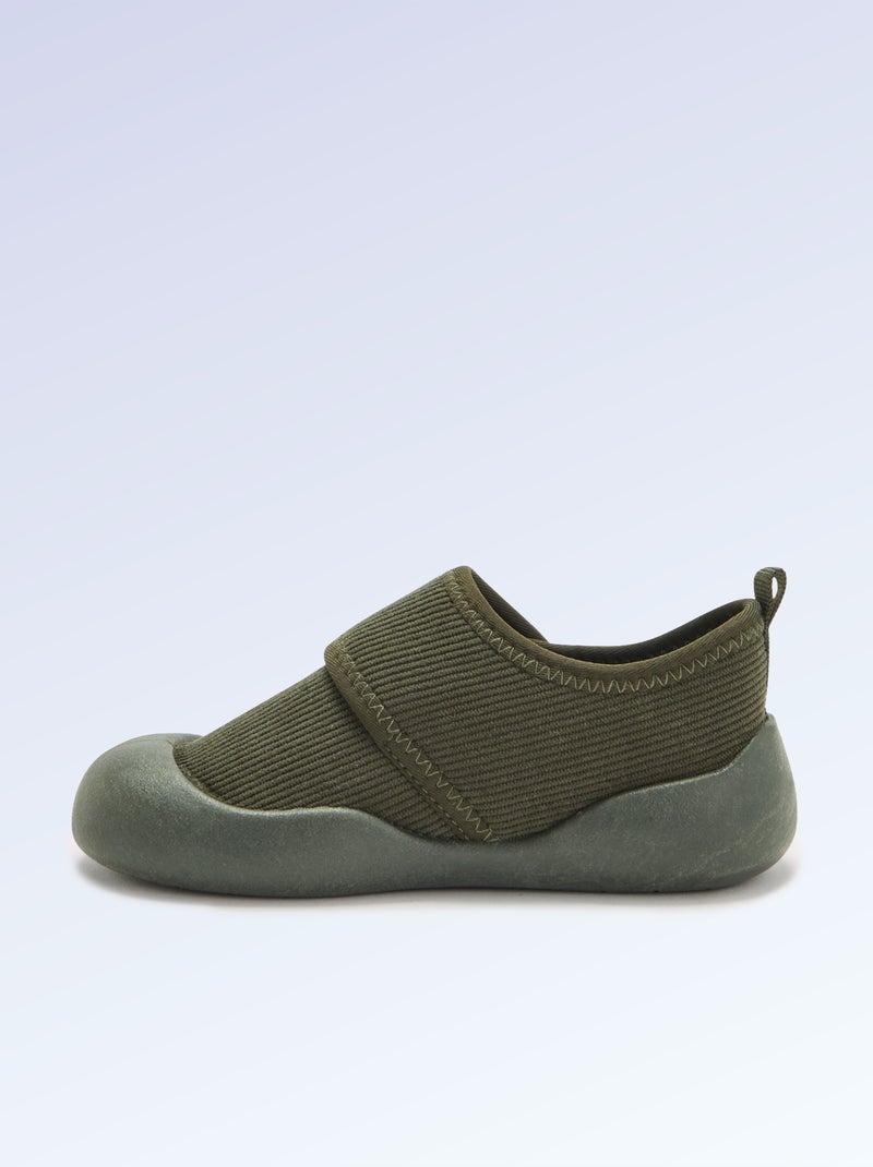 Scarpine 'Kitchoun' morbide imbottite barefoot Kaki - Kiabi