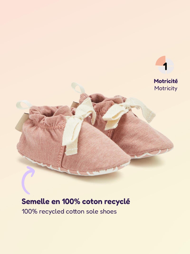 Scarpine motricità 1 'per girarsi' - Kitchoun Rosa - Kiabi