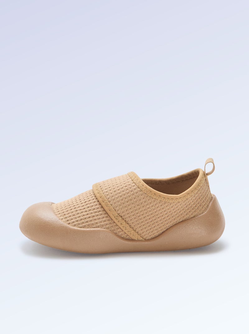 Scarpine motricità 4 'camminare' - Kitchoun Marrone - Kiabi