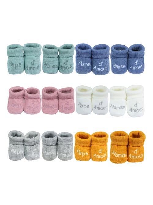 Scarpine nascita - Messaggio Mamma d'Amore - Kiabi