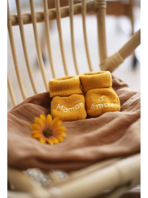 Scarpine nascita - Messaggio Mamma d'Amore - Kiabi