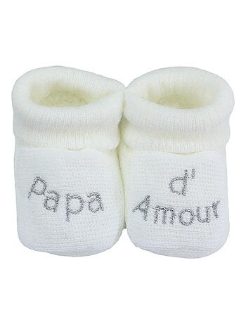Scarpine nascita - messaggio Papà d'Amore
