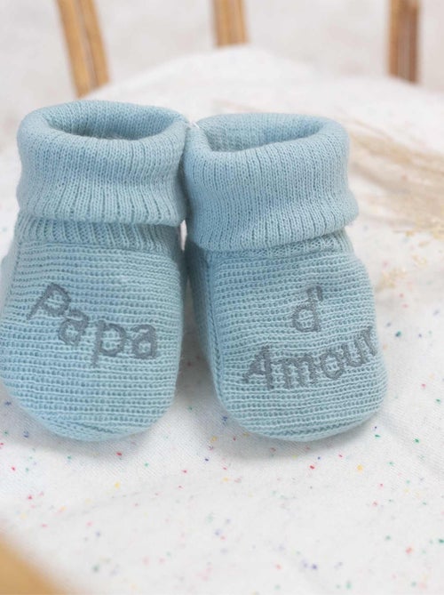 Scarpine nascita - messaggio Papà d'Amore - Kiabi