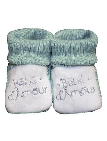 Scarpine per neonati "Bébé d'Amour" di LES CHATOUNETS