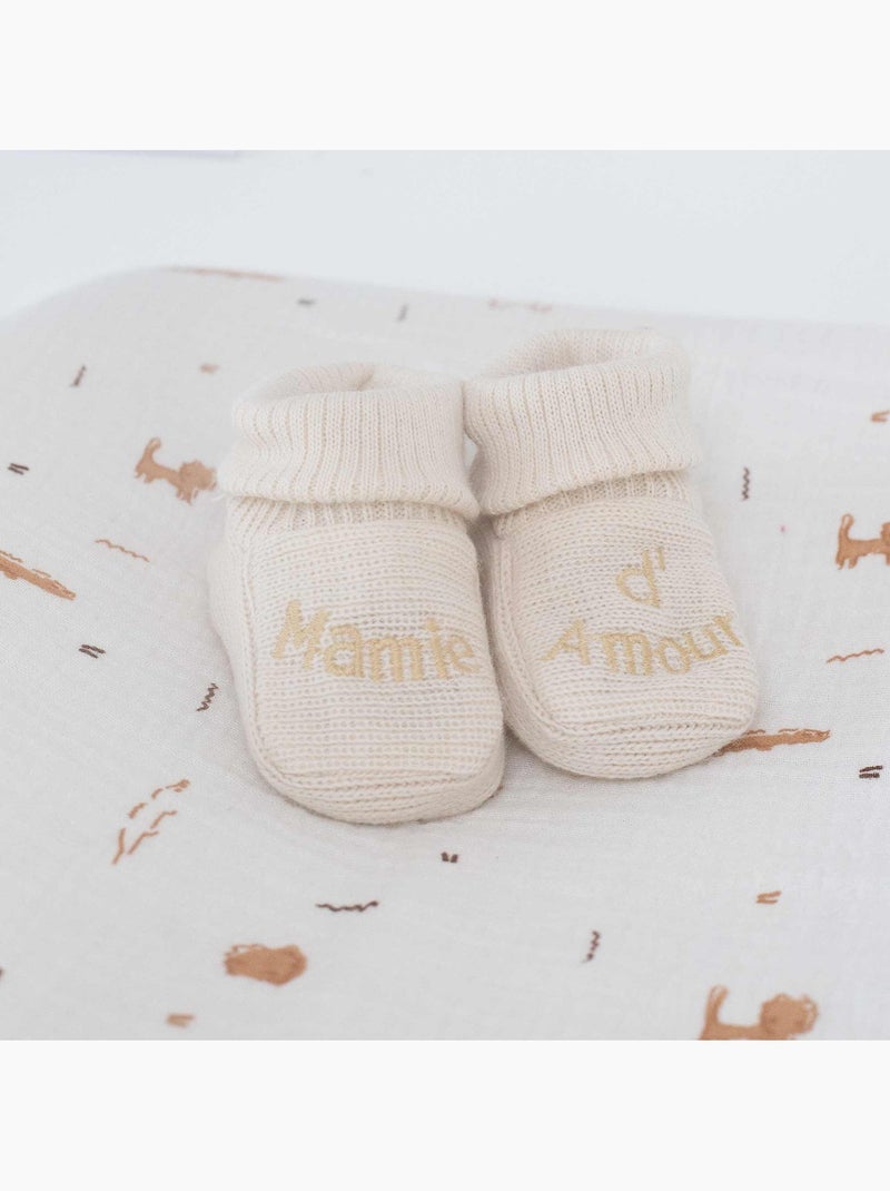 Scarpine per neonati Beige - Kiabi